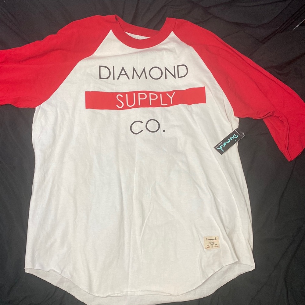 Diamond supply co vintage baseball tee. Size XL never worn